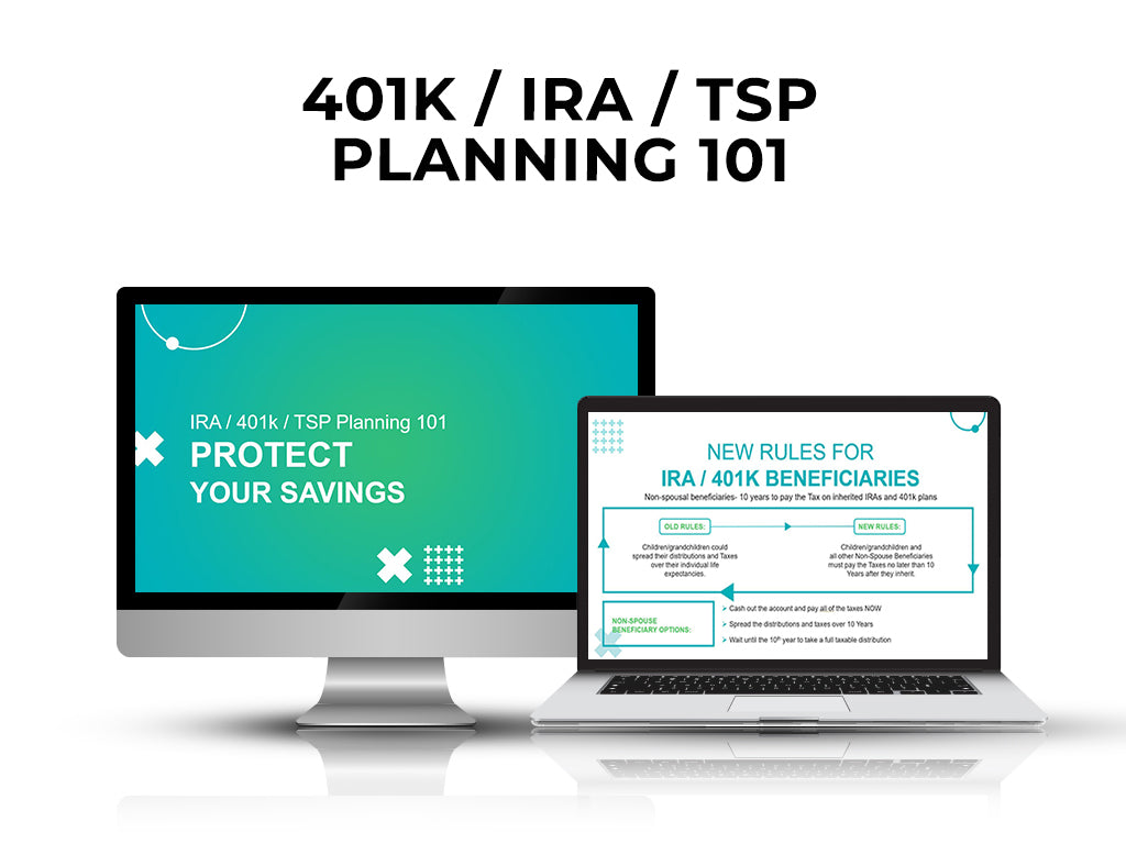 IRA-401k-TSP Planning 101
