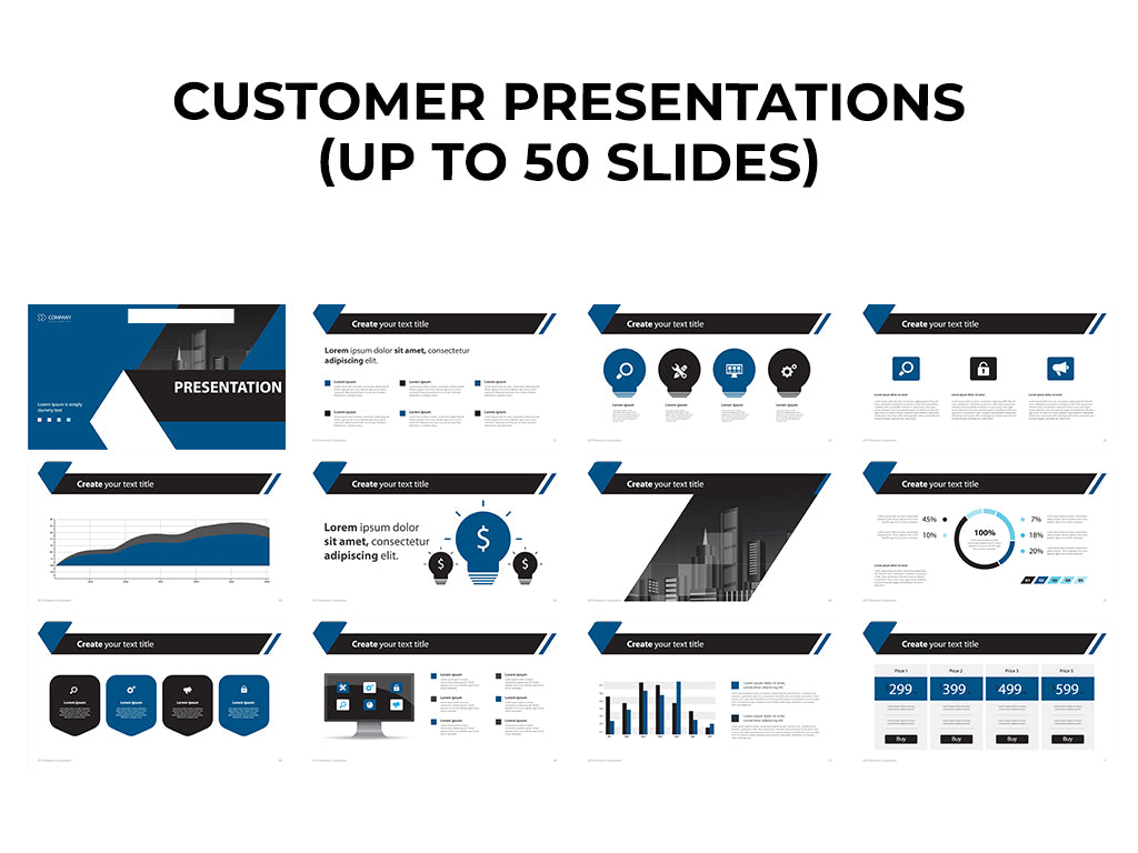 Custom Presentation - Up to 50 slides
