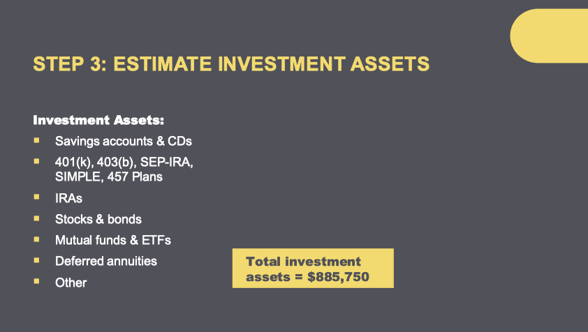 WEBINAR VERSION - Planning Today For Tomorrow (Steps To Avoid Running Out of Money) 45+