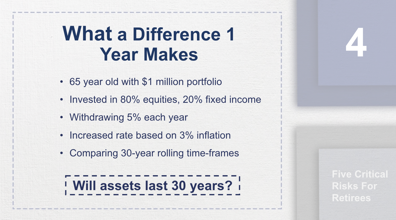 Retirement Planning (The Risks To Avoid)