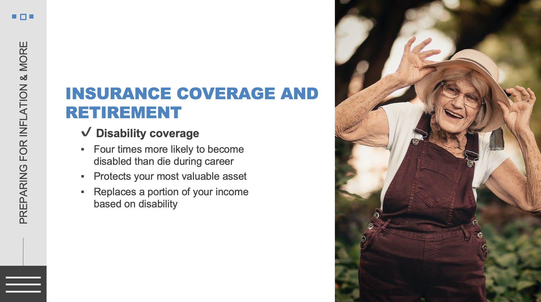 Preparing for Inflation & More in Retirement