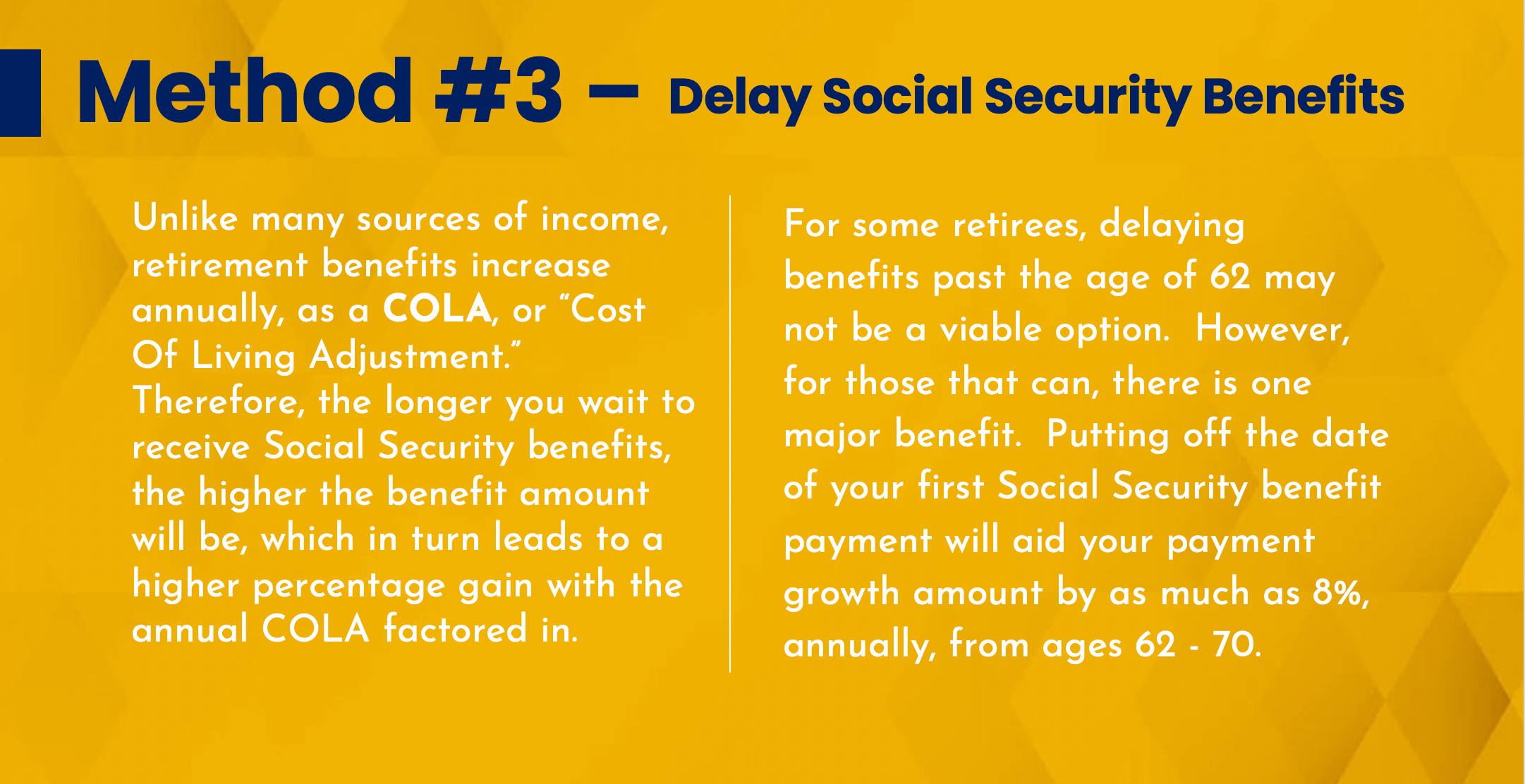 What's Next? Planning For Inflation & Your Retirement - Member Access
