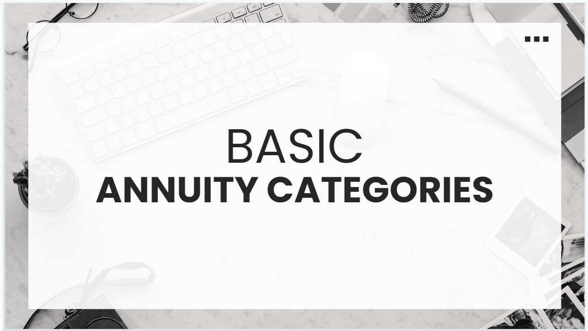 Annuities 101 - Member Access