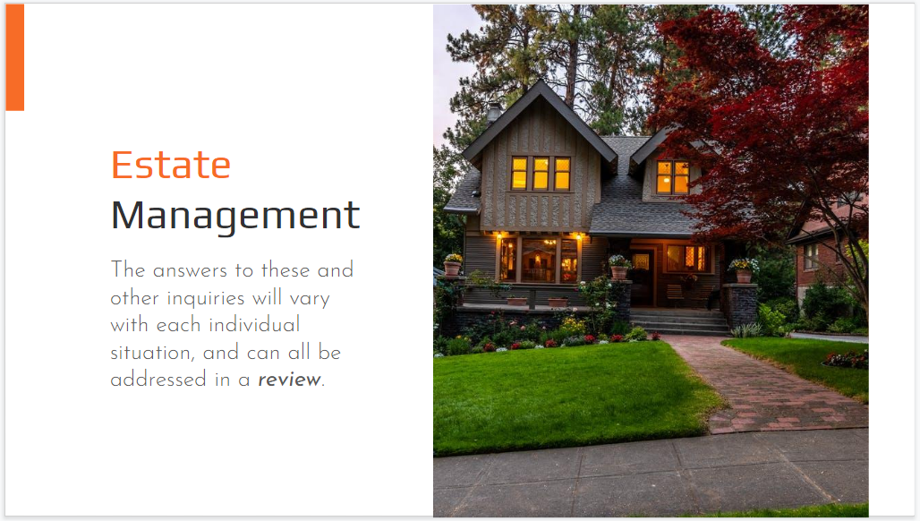 Estate Planning 101 Seminar Presentation