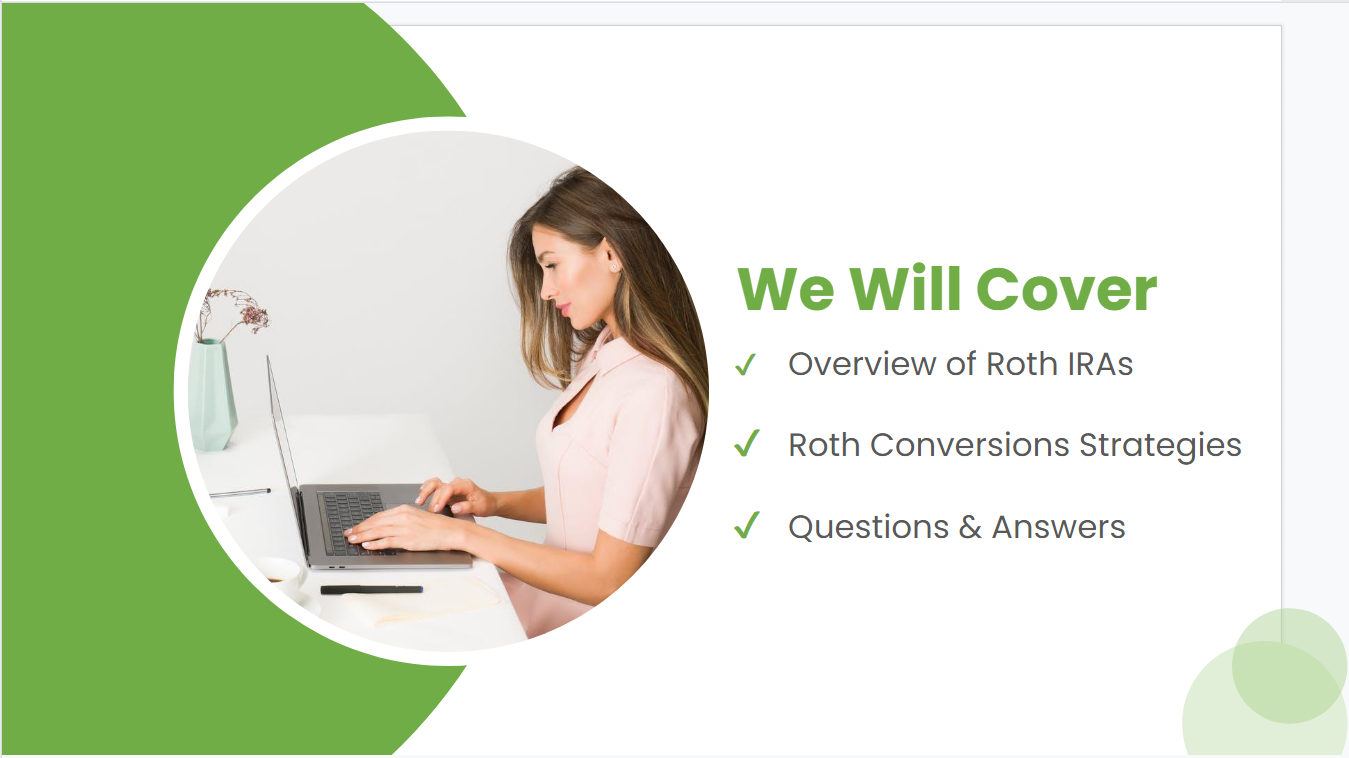 Roth Conversions - Strategies For You
