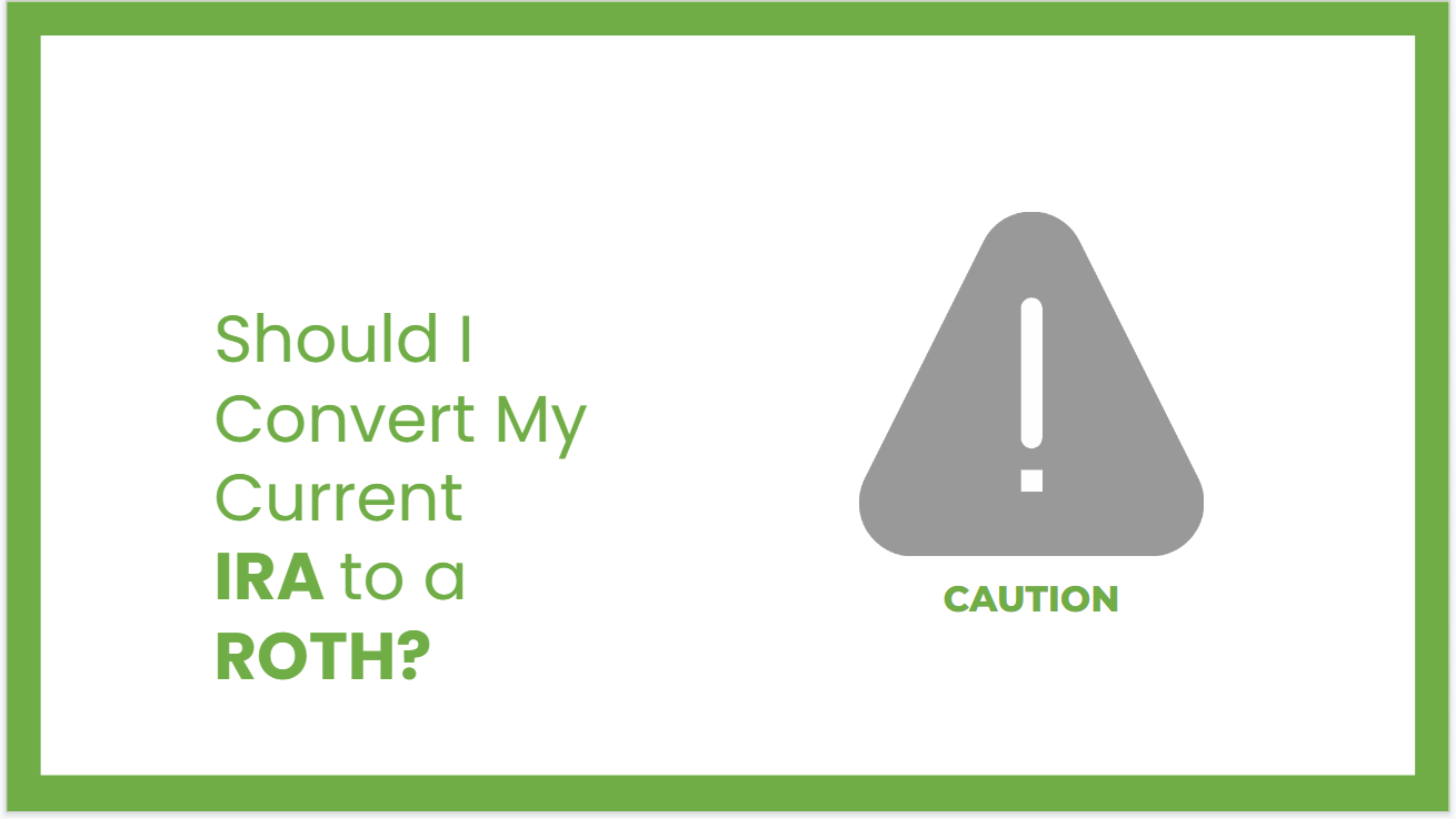 Roth Conversions - Strategies For You - Member Access