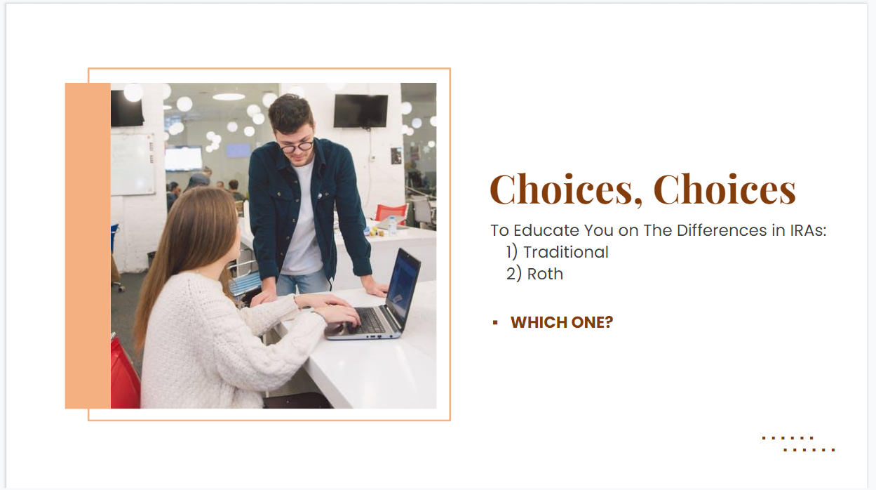 ROTH IRA vs Traditional IRA - Member Access