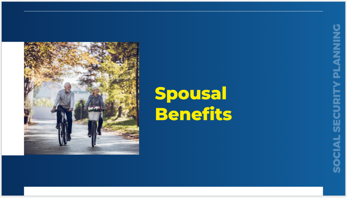 Social Security Planning (Planning for Income)